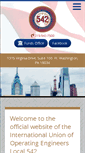 Mobile Screenshot of iuoe542.com